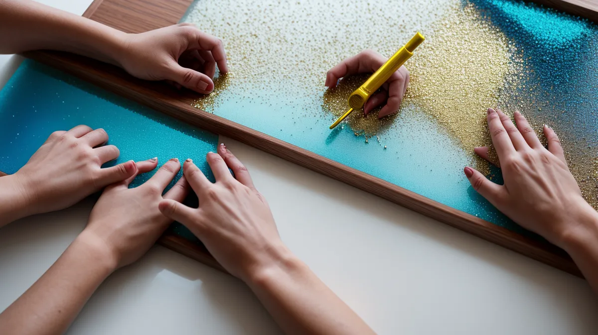 Cómo usar polvos de mica en resina para dar color a mis joyas