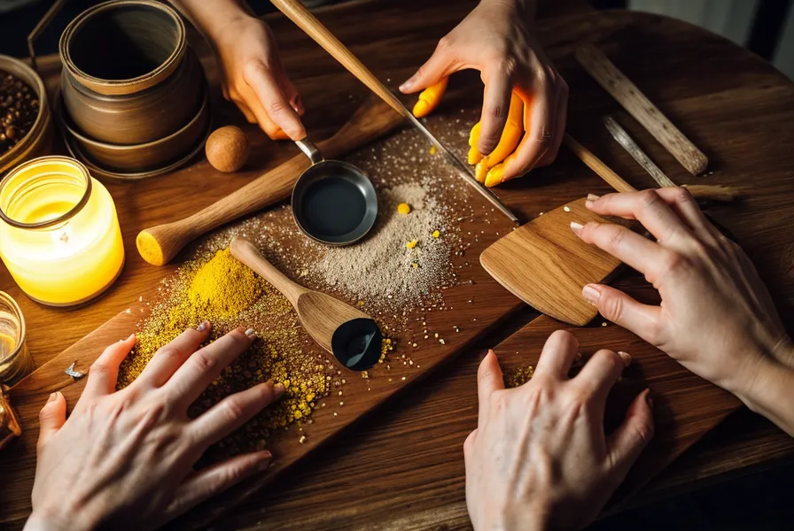 Mano enguantada limpiando un derrame pegajoso de resina epoxi