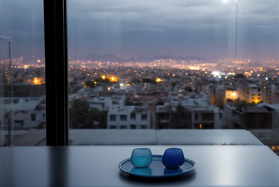 Mesa de departamento con proyecto de resina curando bajo protección